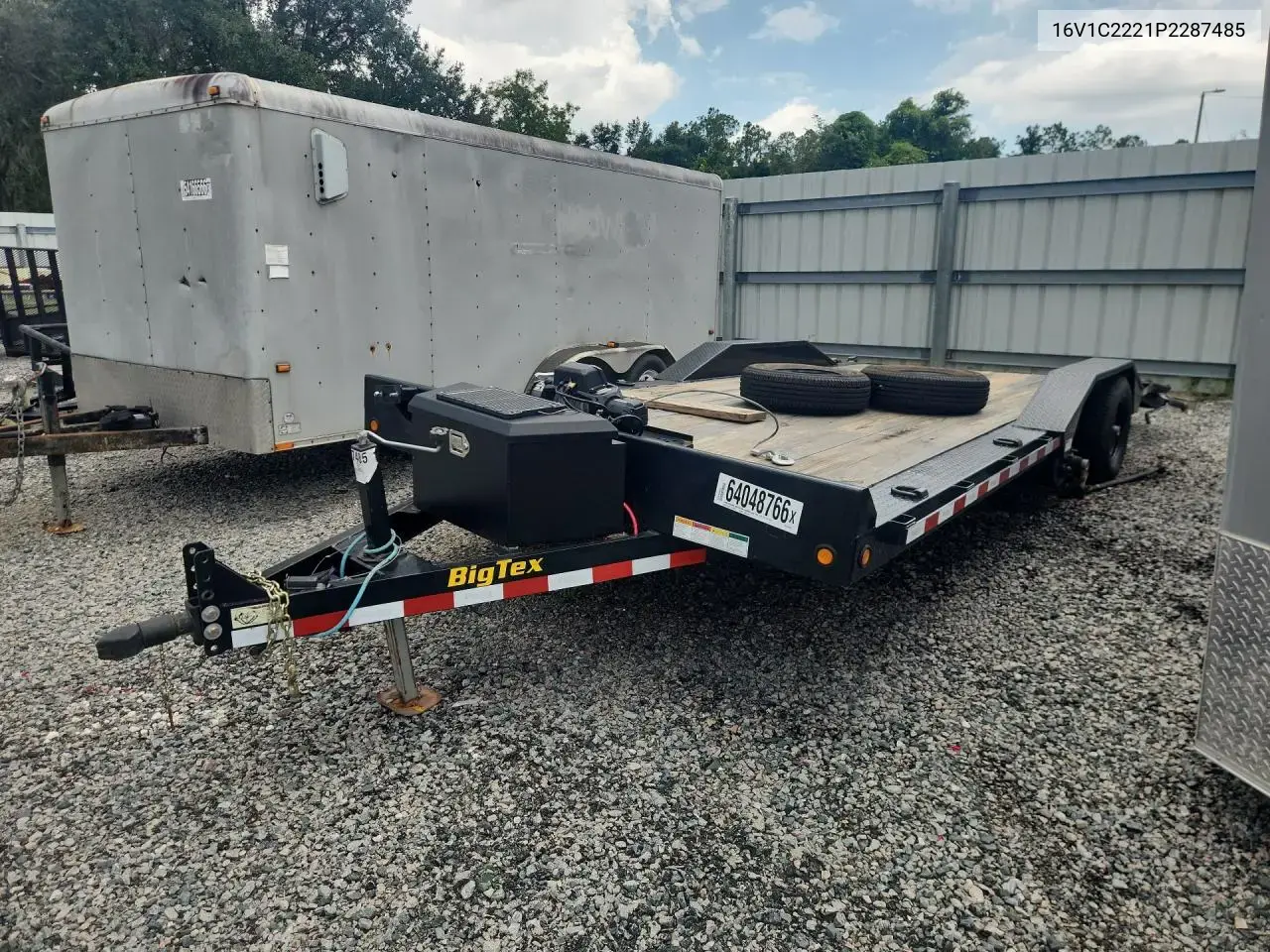 2023 Big Tex 10Df-17Bk+3 Equipment Trailer