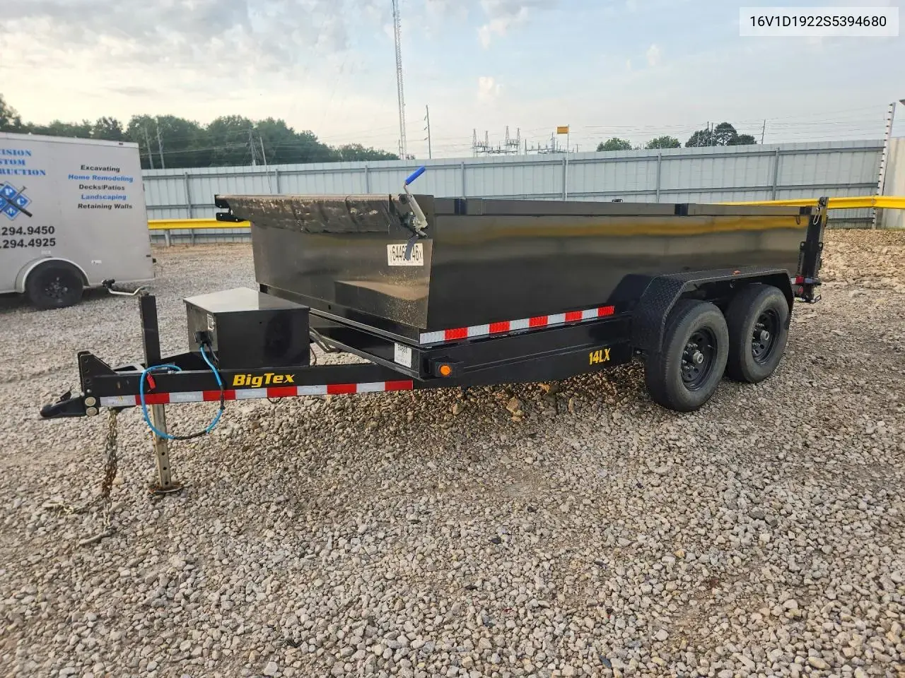 2025 Big Tex 14Lx-14C2A-Bk Dump Trailer