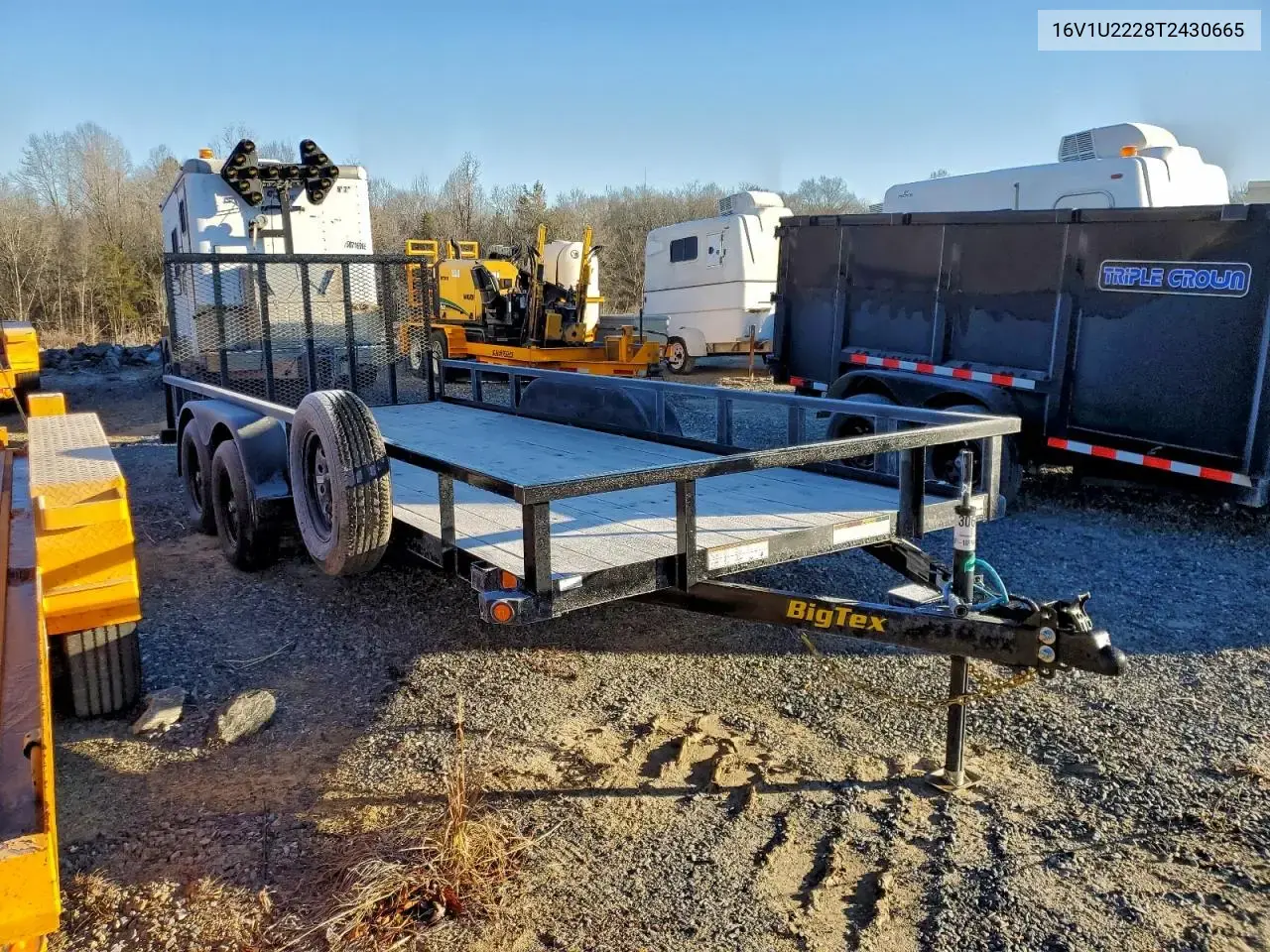 2026 Big Tex 70Pi-18R1A-4Pbk Utility Trailer
