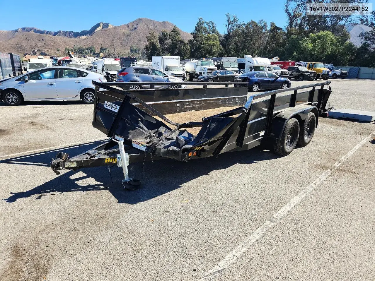 2023 Big Tex 70Tv-16Bk Utility Trailer