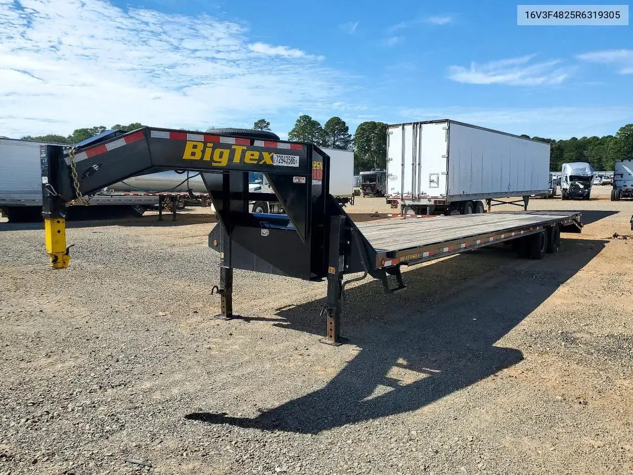 2024 Big Tex 22Gn-40D5A-Mrbk Equipment Trailer