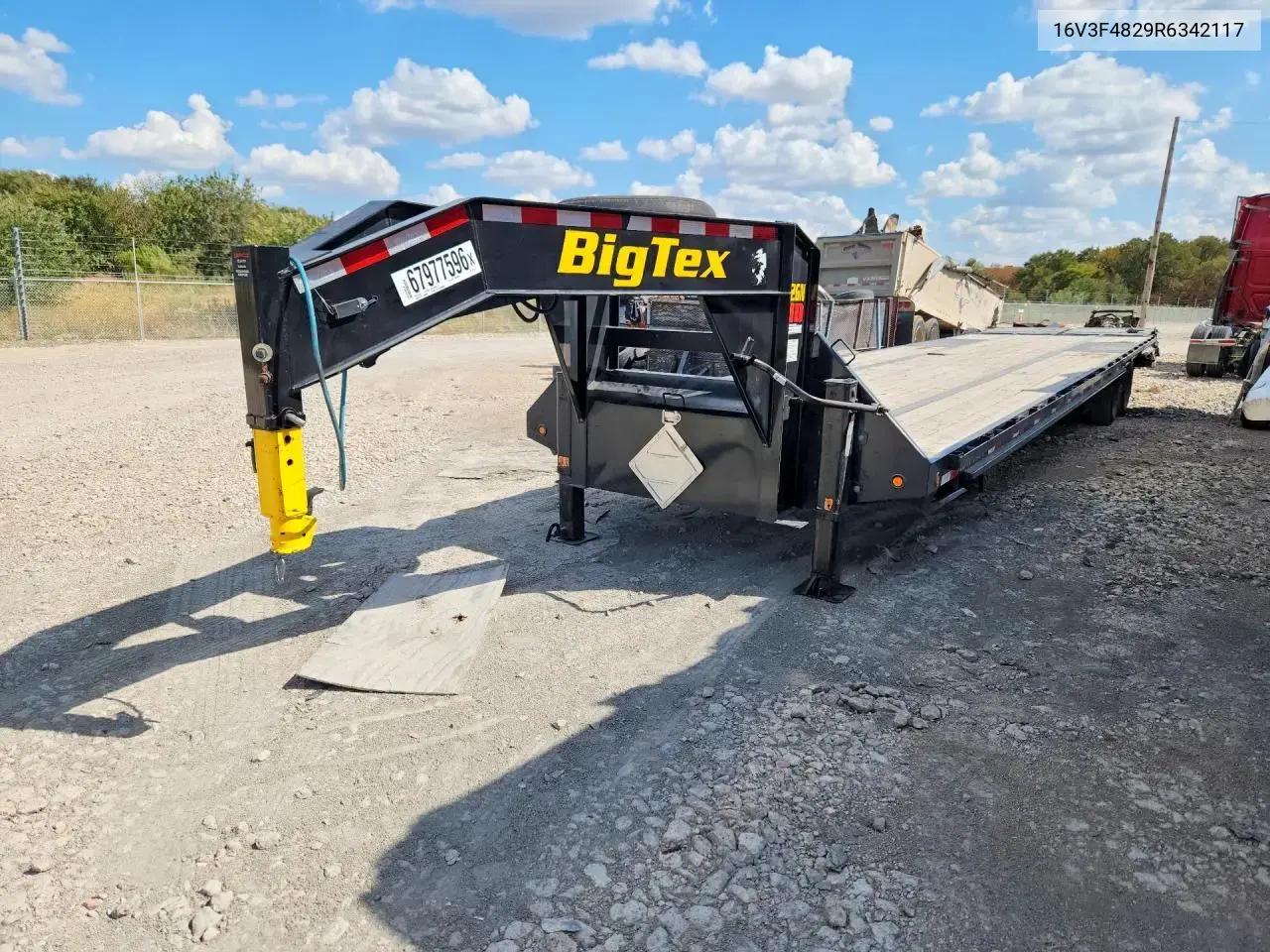 2023 Big Tex 22Gn-40D5A-Mrbk Equipment Trailer