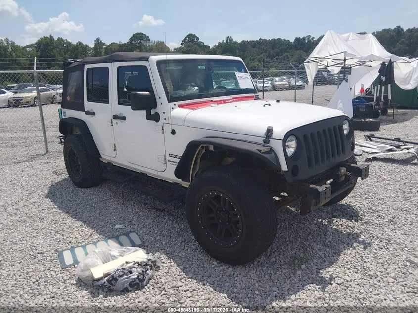 2018 Jeep Wrangler Jk Unlimited Sport S 4X4