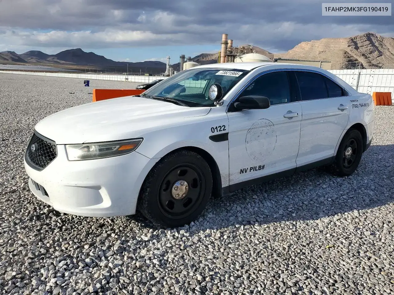2015 Ford Taurus Police Interceptor