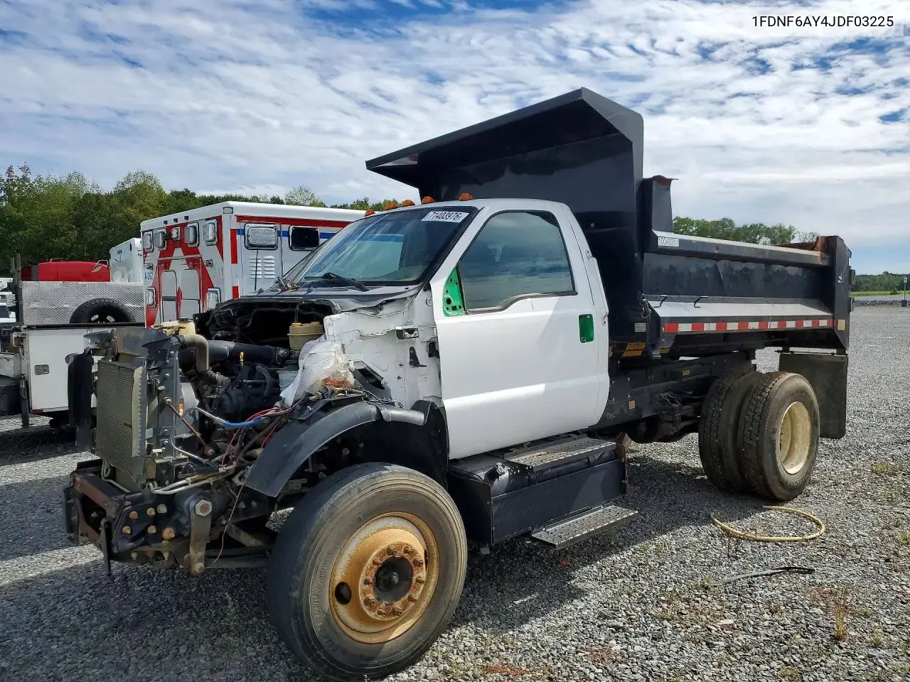 2018 Ford F650 Super Duty Dump Truck
