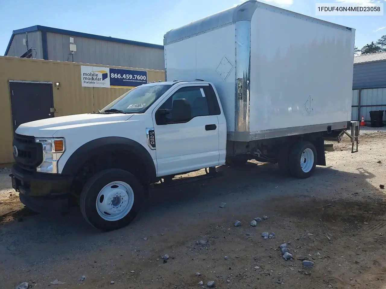 2021 Ford F450 Super Duty Box Truck