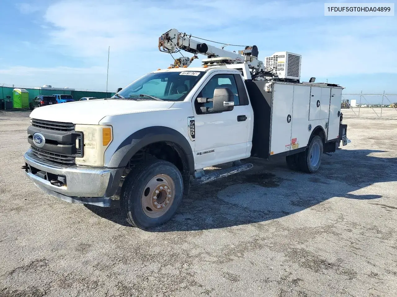 2017 Ford F550 Super Duty Utility / Service Truck