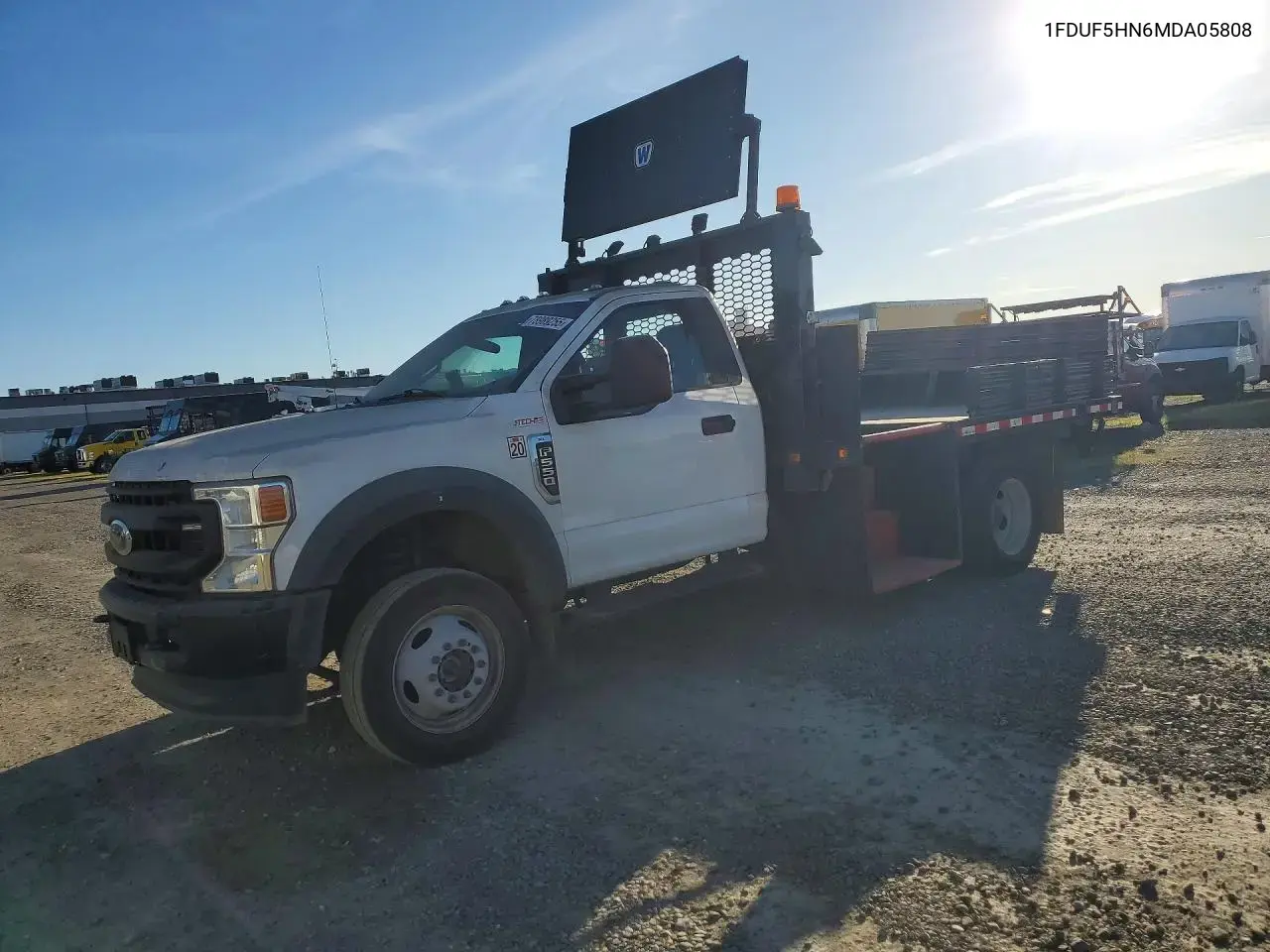 2021 Ford F550 Super Super Duty Flatbed Truck