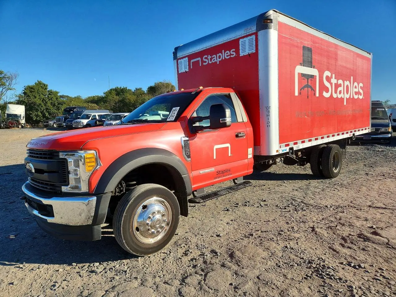 2017 Ford F550 Super Duty Box Truck