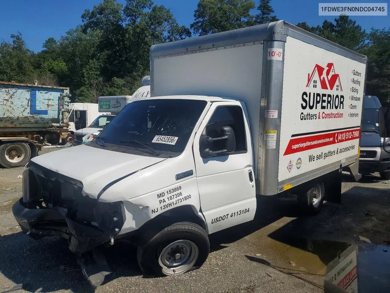2022 Ford Econoline E350 Super Duty Cutaway Van