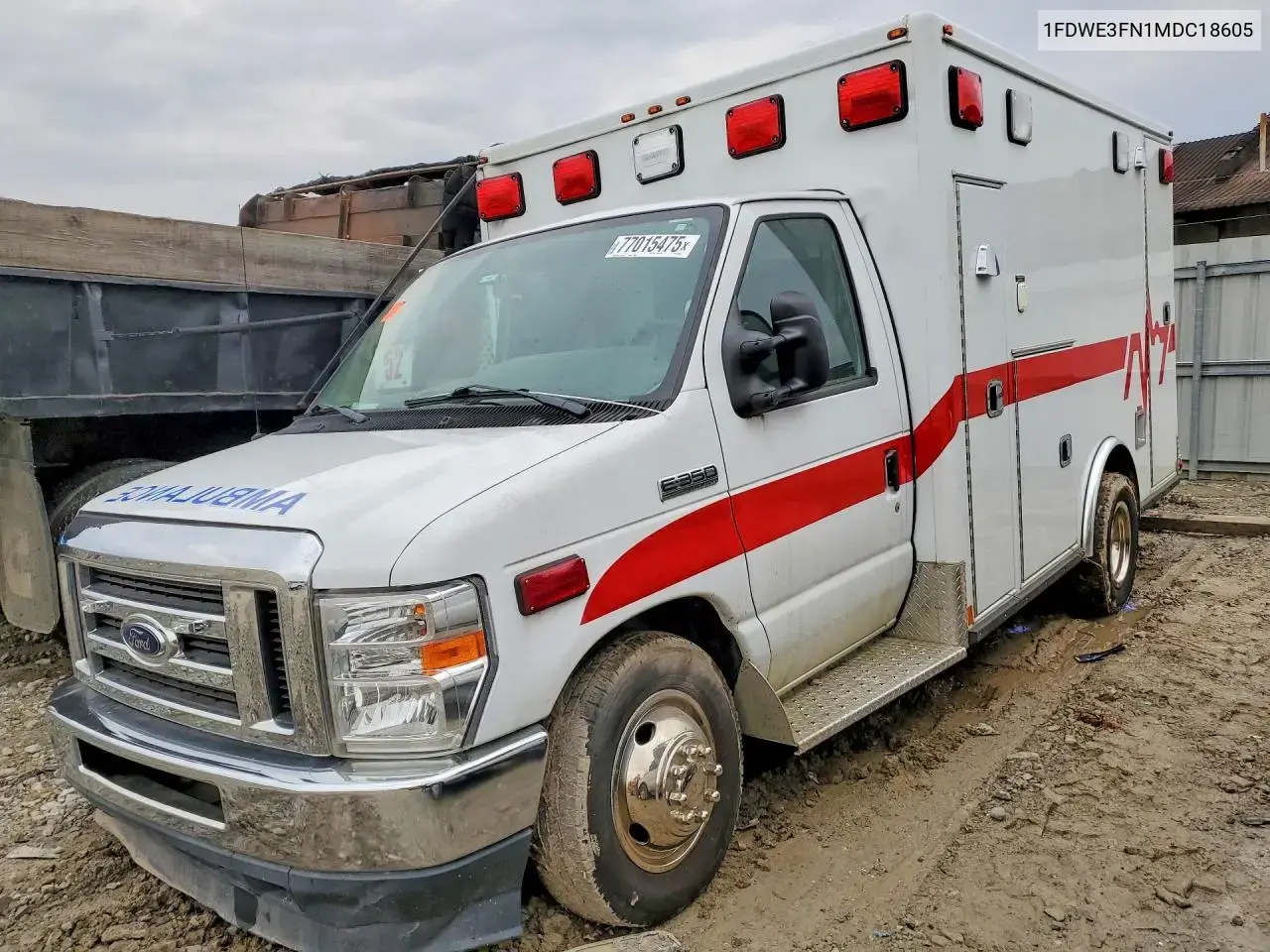 2021 Ford Econoline E350 Sd Ambulance