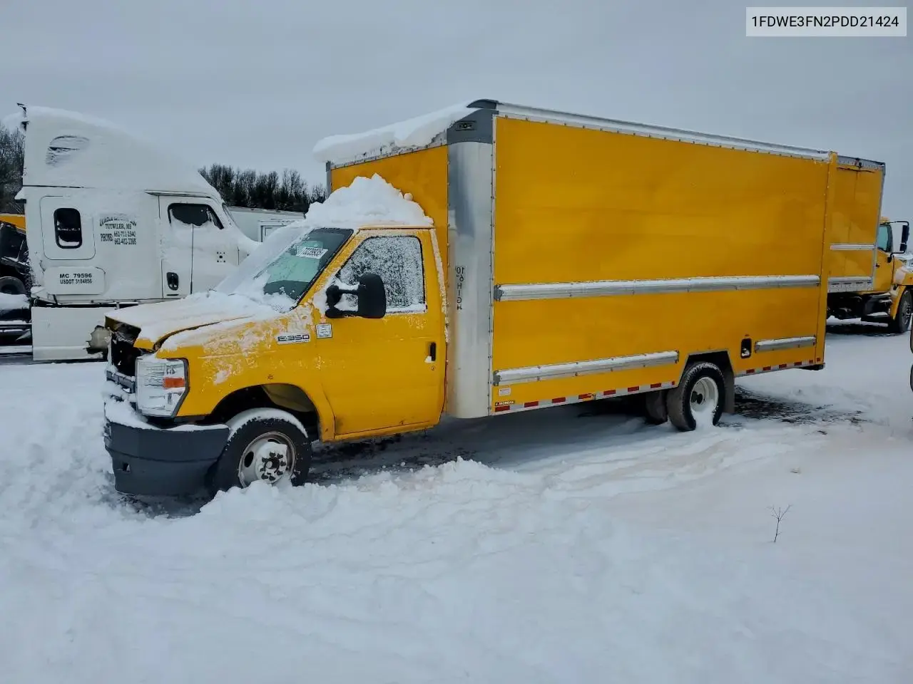 2023 Ford E350 Box Truck