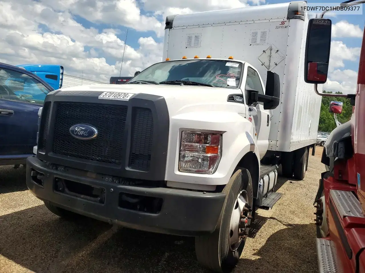 2017 Ford F750 Super Duty Box Truck