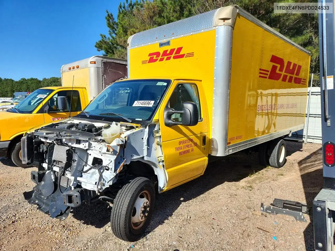 2023 Ford E350 Box Truck