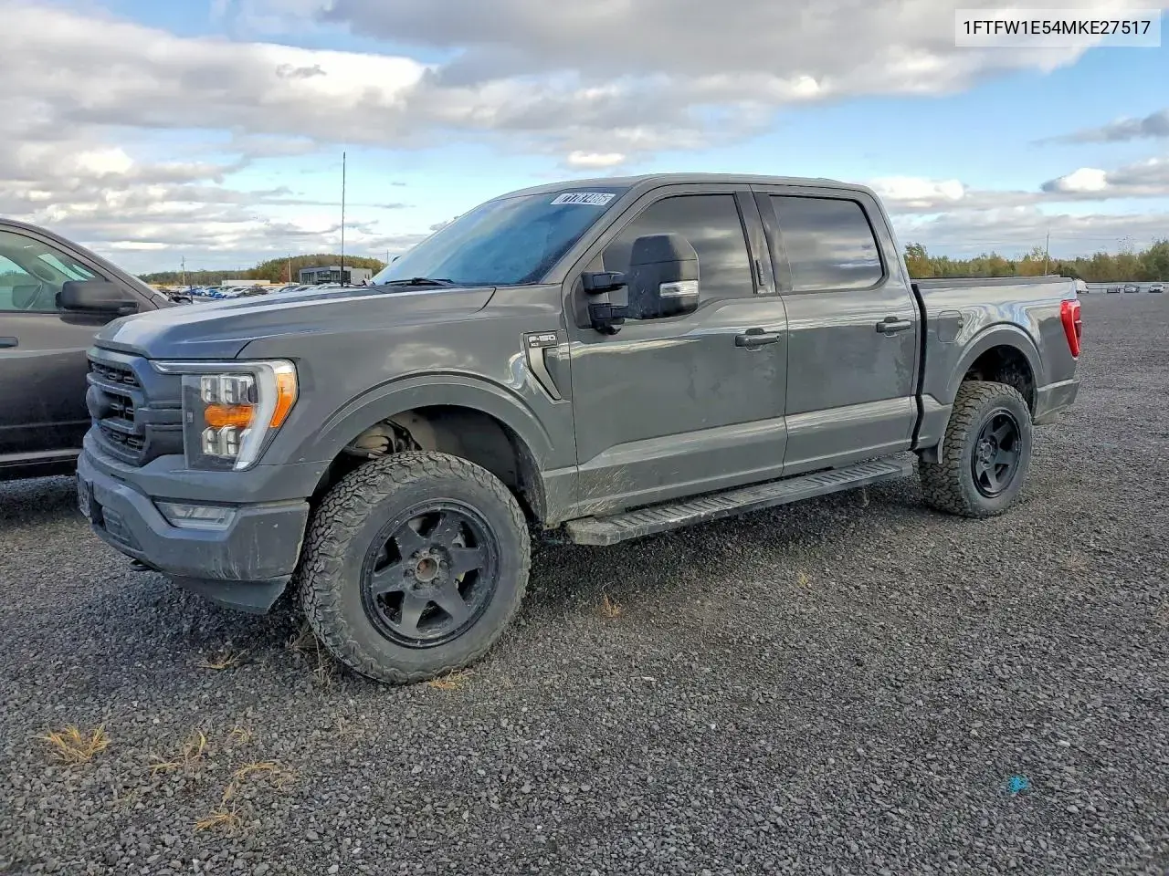 2021 Ford F150 Supercrew