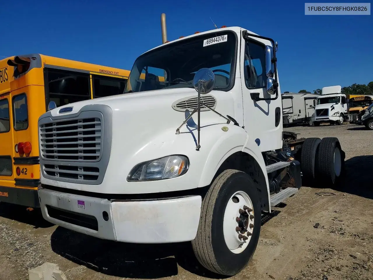 2015 Freightliner Business Class M2 Semi Truck