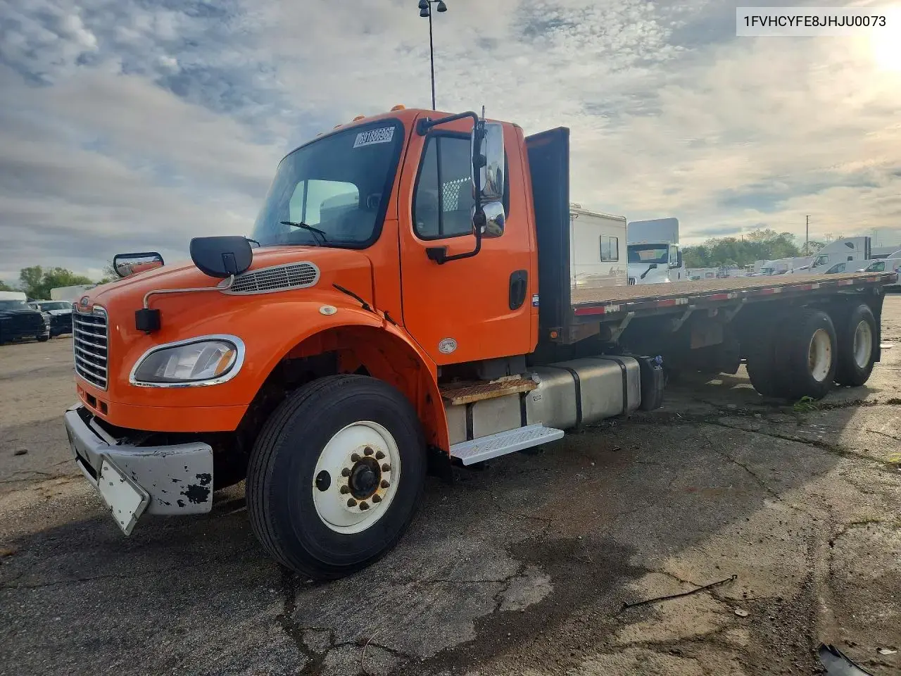 2018 Freightliner Business Class M2 Flatbed Truck