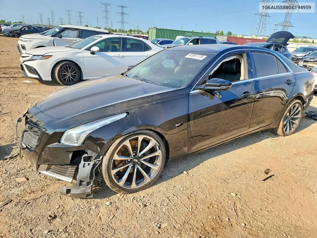 2016 Cadillac CTS Vsport
