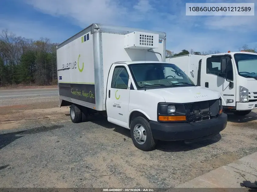 2016 Chevrolet Express 4500 Refrigerated Delivery Truck