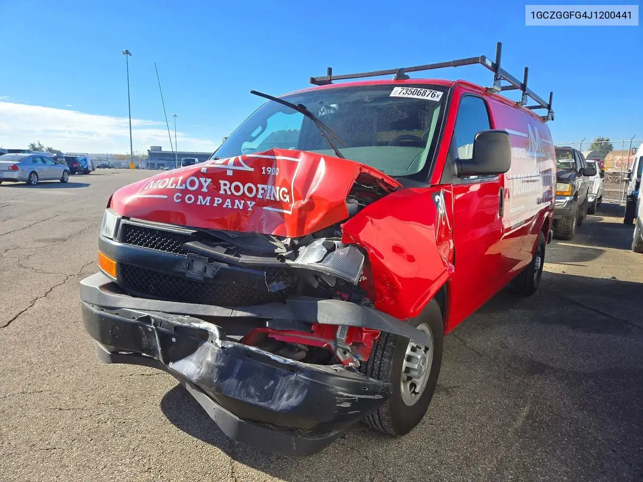 2018 Chevrolet Express 3500 Cargo Service Van