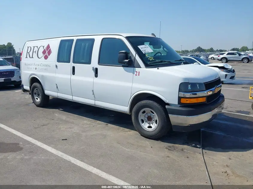 2022 Chevrolet Express Cargo RWD 3500 Extended Wheelbase Wt