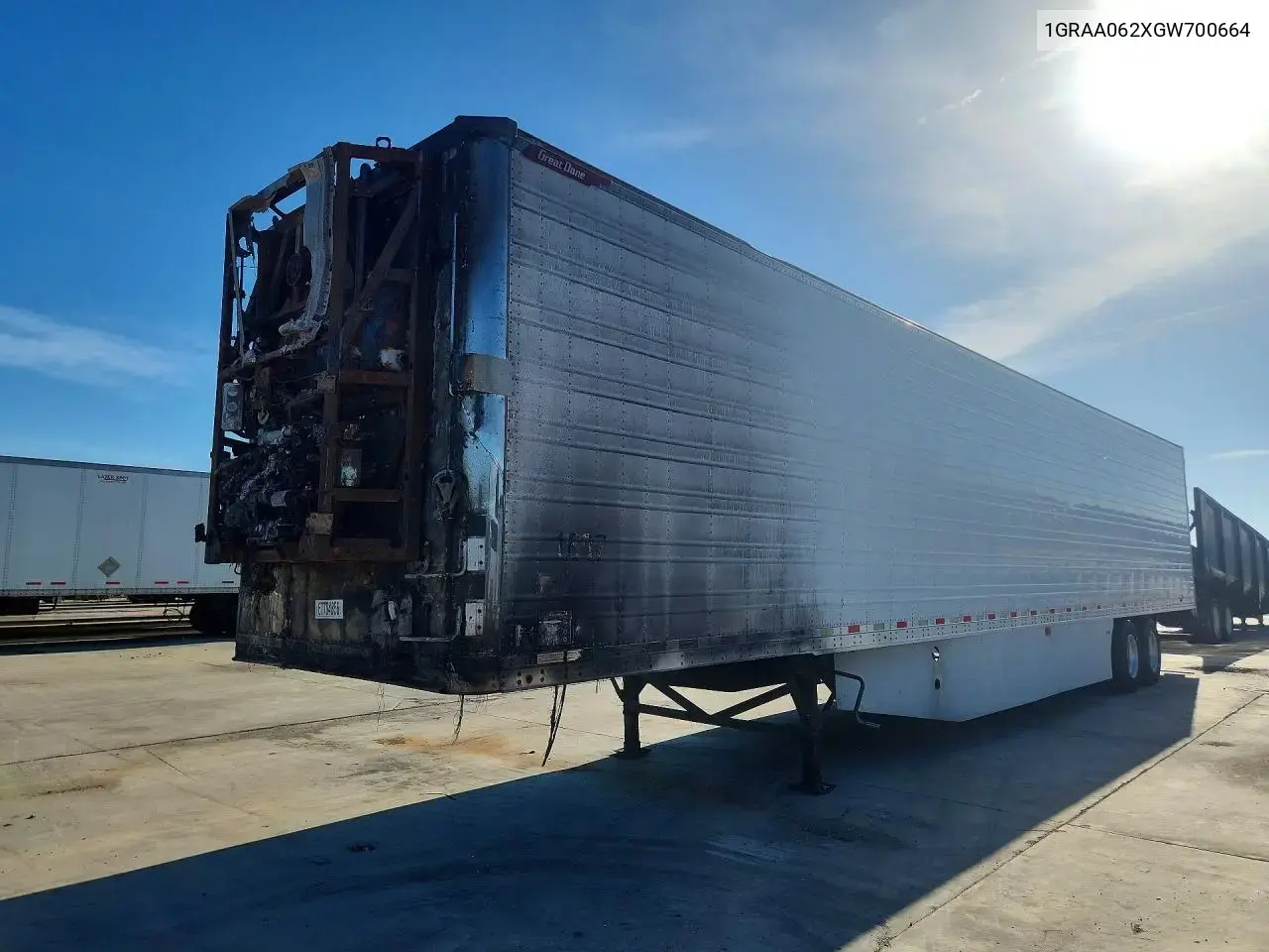 2016 Great Dane Refrigerated Van Trailer
