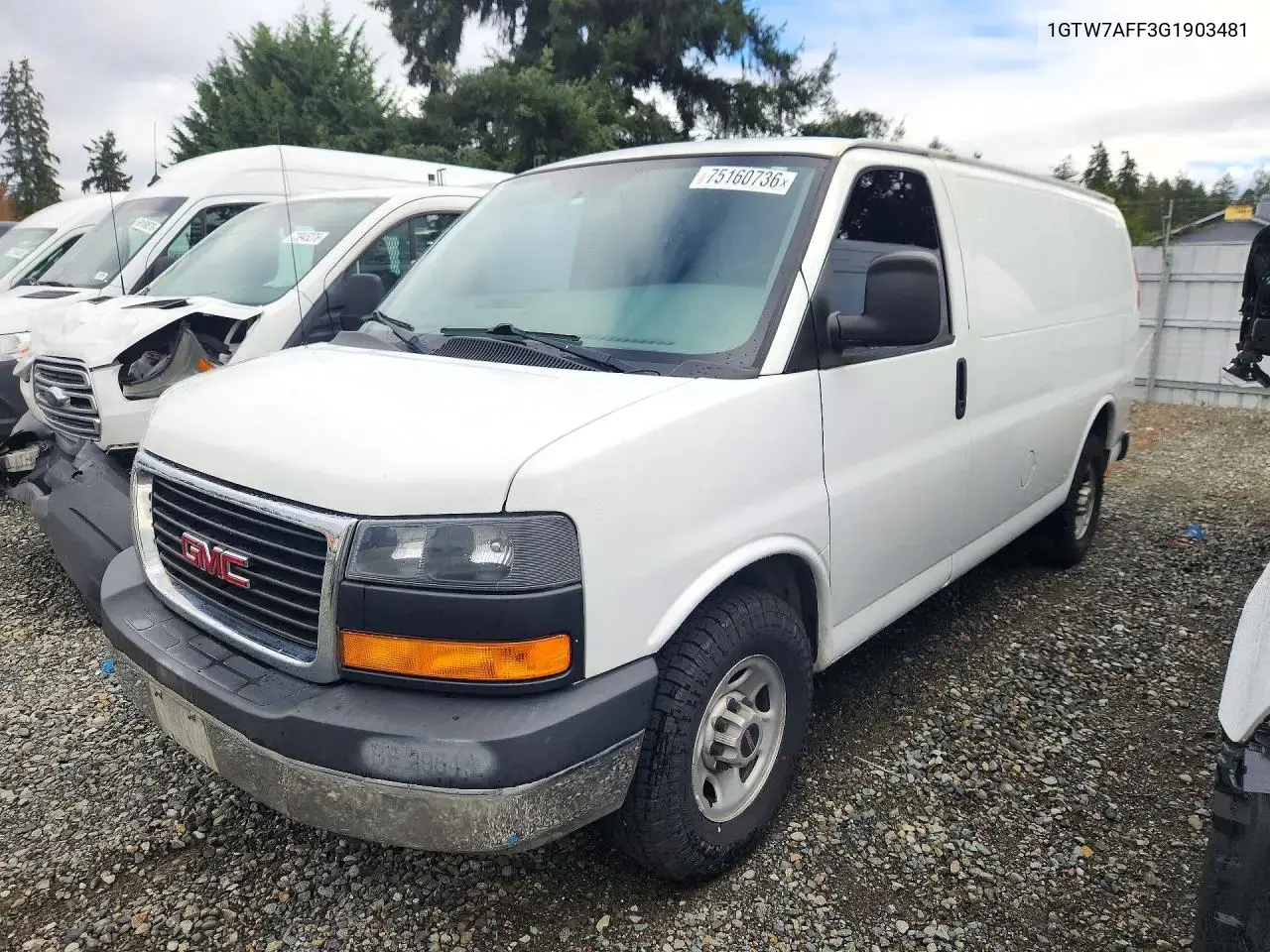 2016 GMC Savana G2500