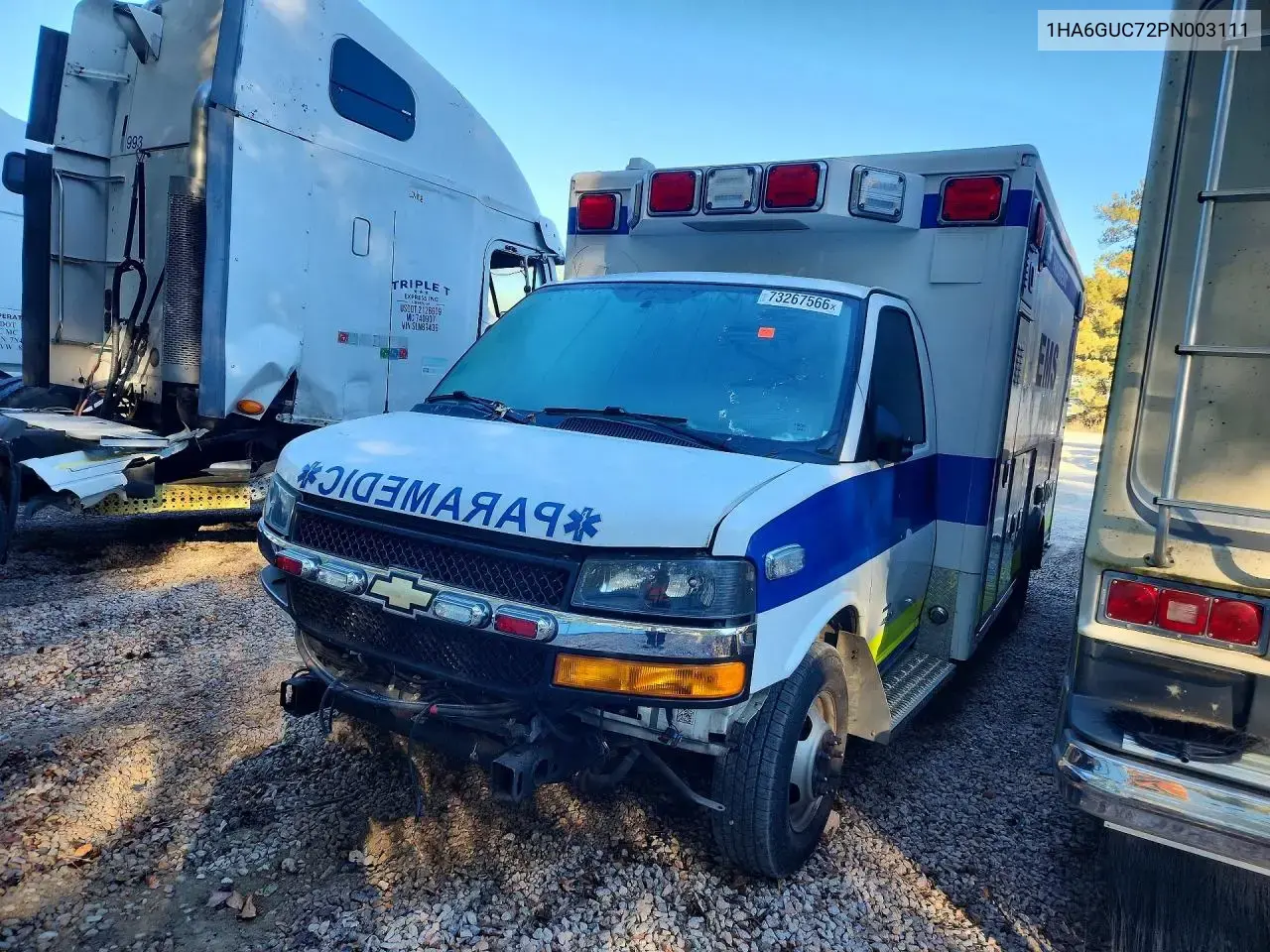 2023 Chevrolet Express G4500 Ambulance