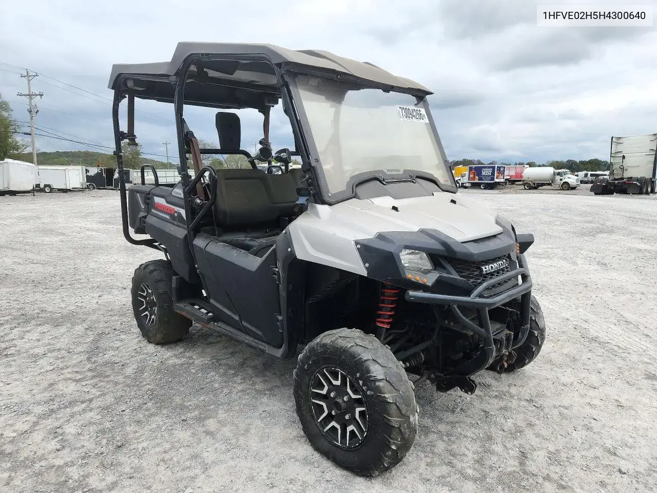 2017 Honda Sxs700 M Utility Vehicle