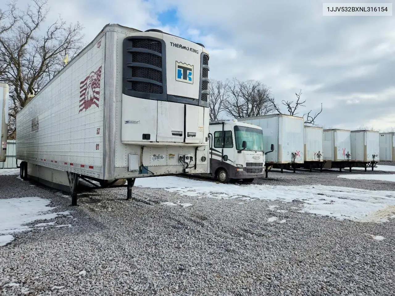 2022 Wabash Rfalhsa Refrigerated Van Trailer