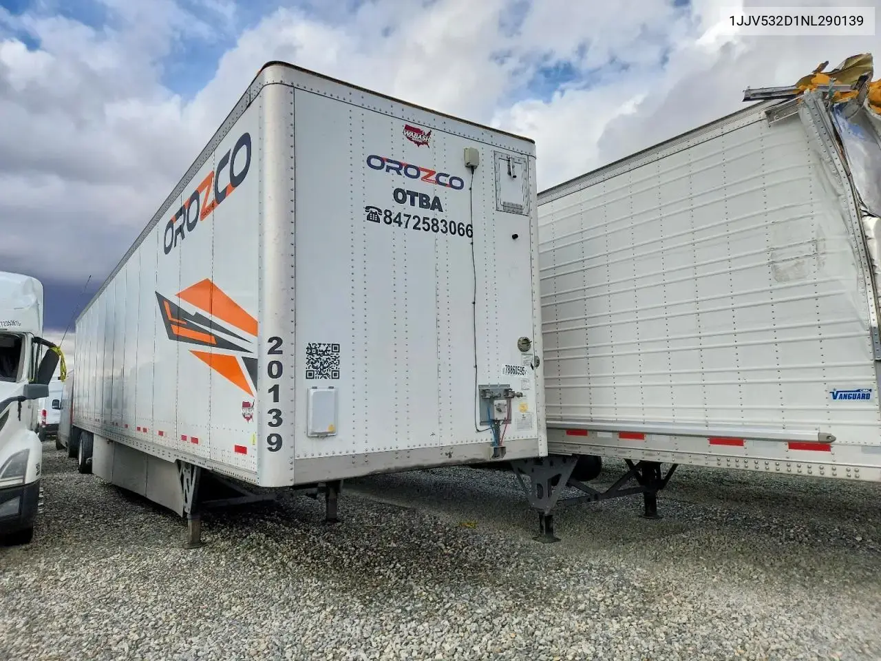 2022 Wabash Dvcvhpc Dry Van Trailer
