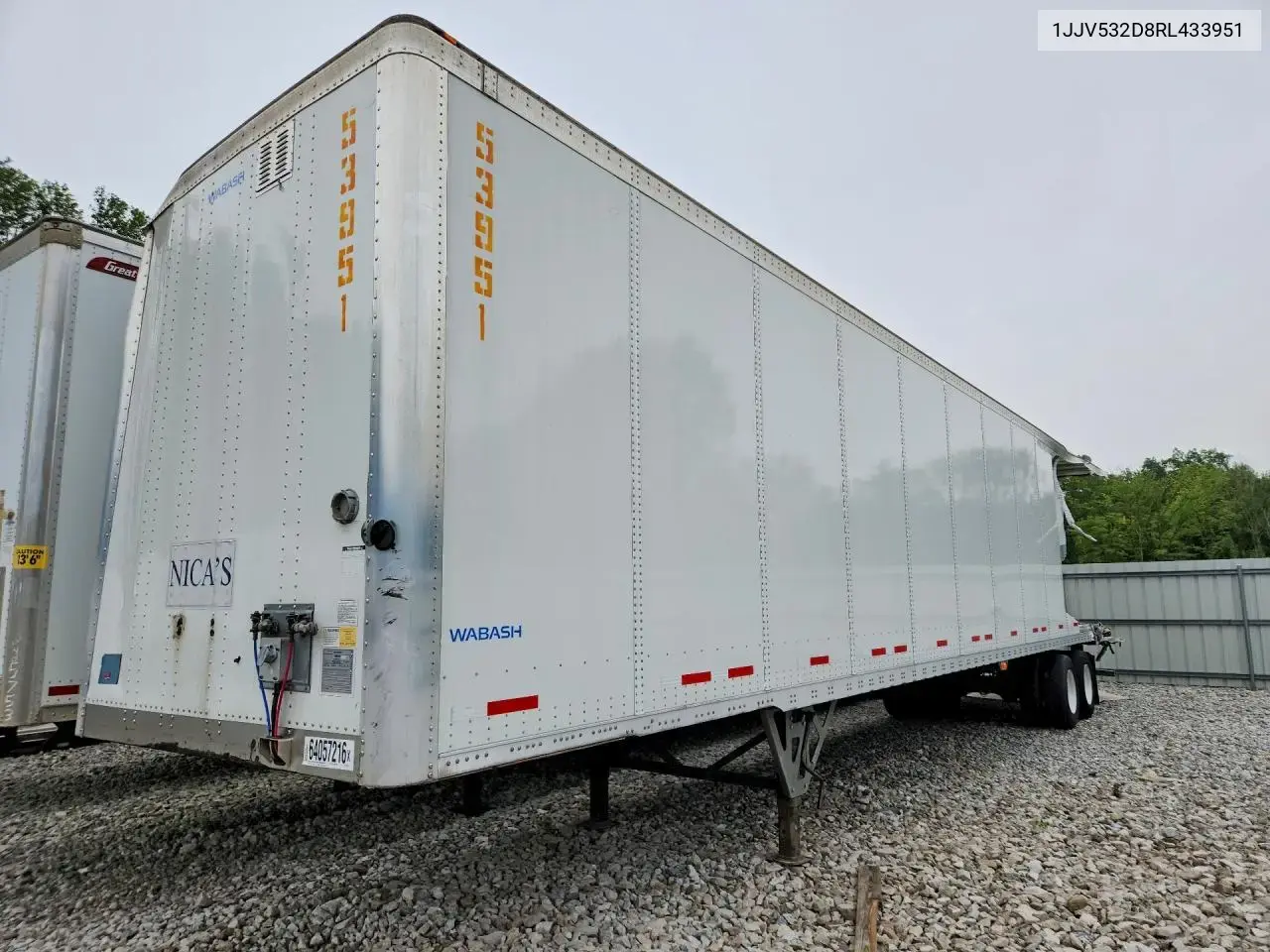 2024 Wabash Dvcvhpc Dry Van Trailer