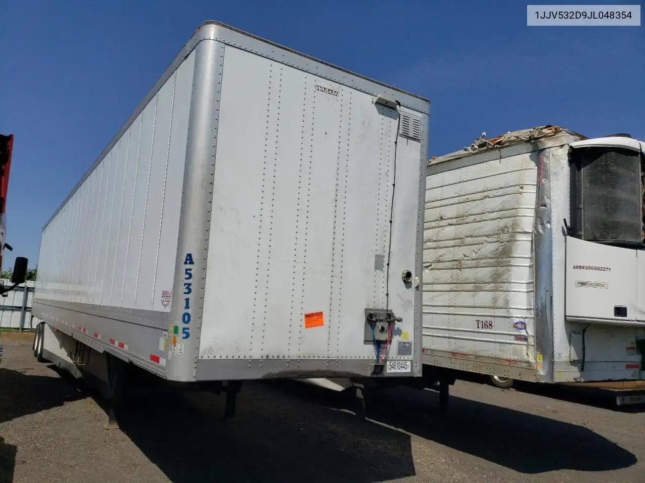 2018 Wabash Dry Van Trailer