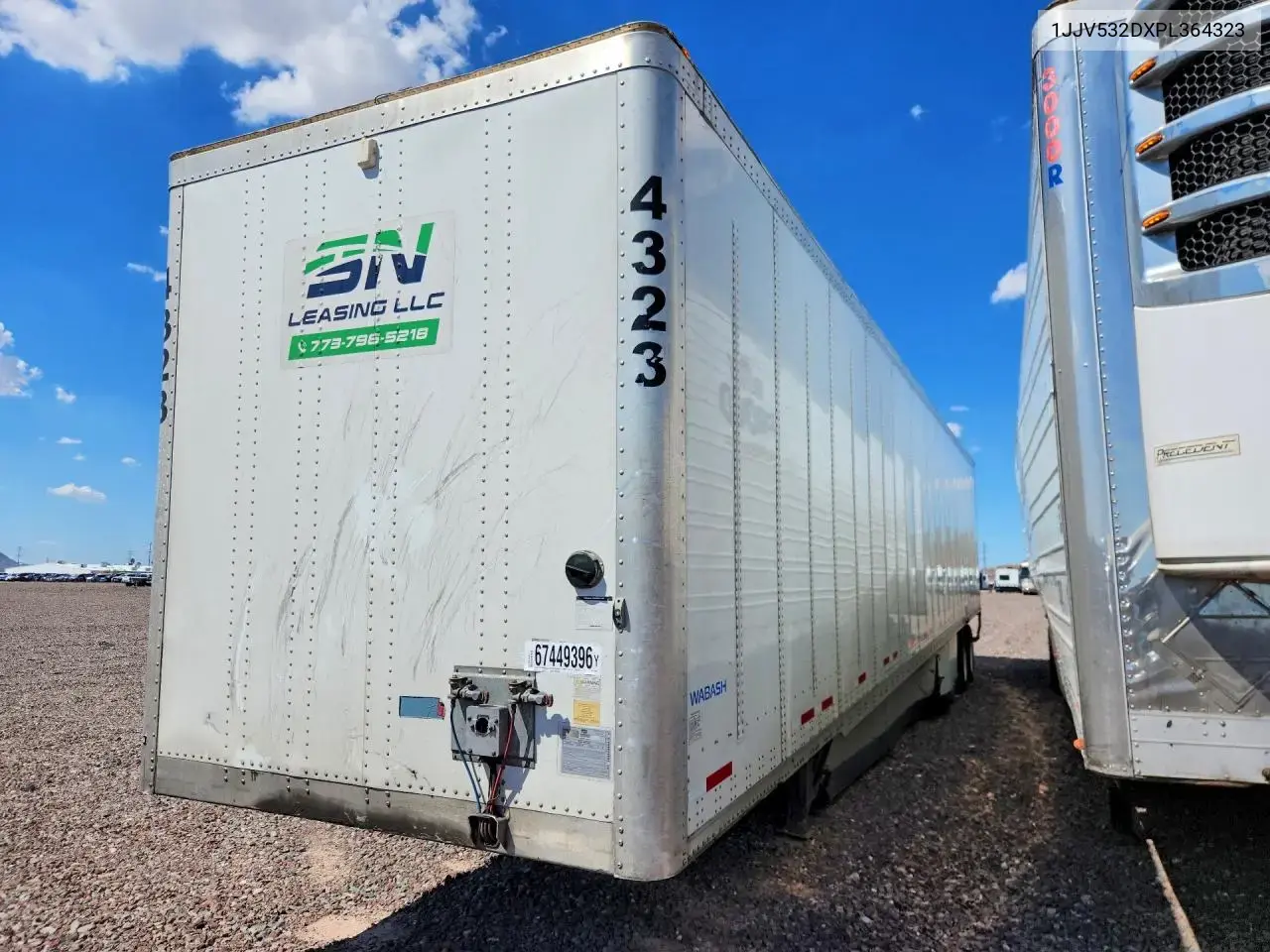 2023 Wabash Dvcvhpc Dry Van Trailer