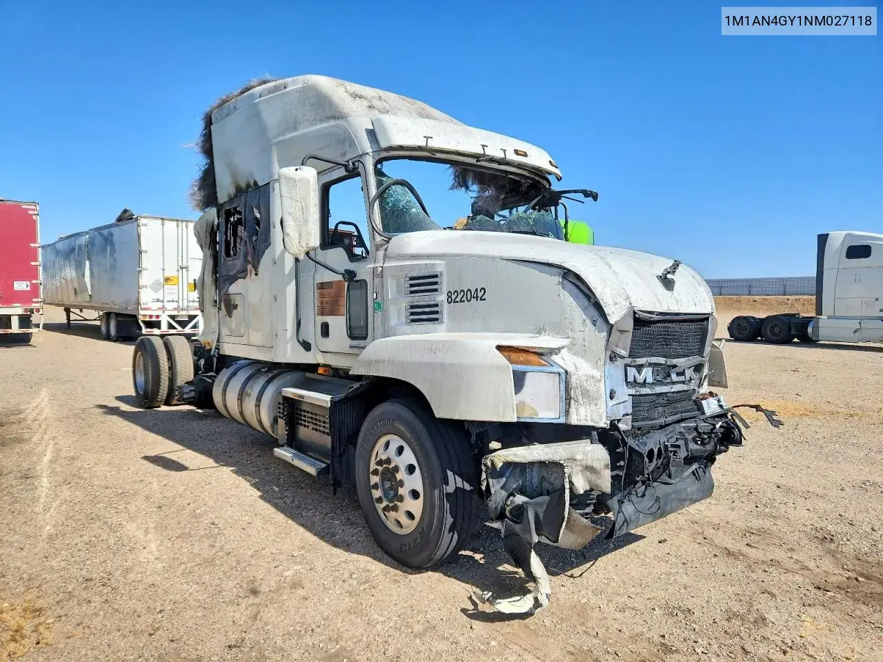 2022 Mack Anthem Semi Truck