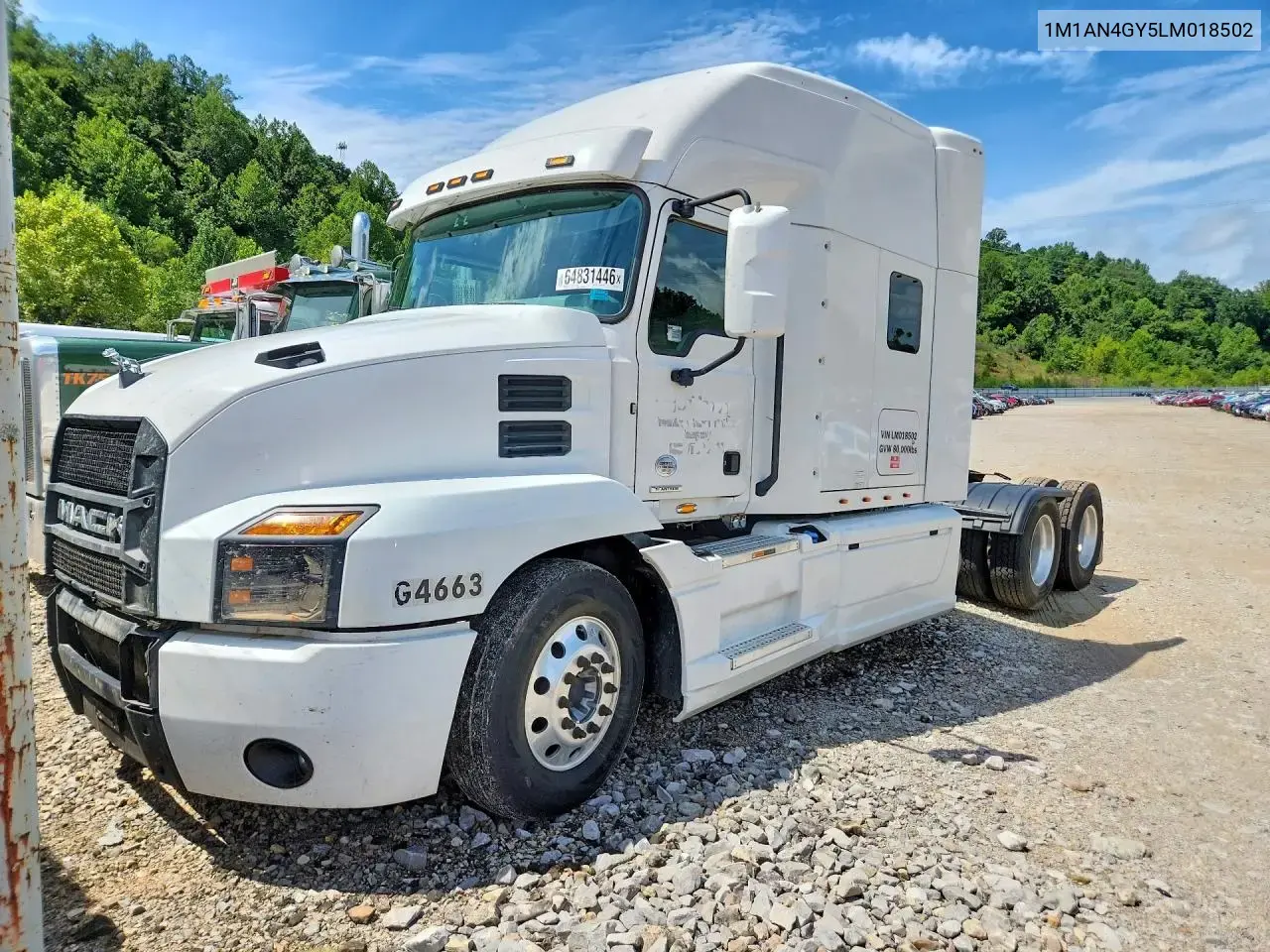 2020 Mack Anthem Semi Truck