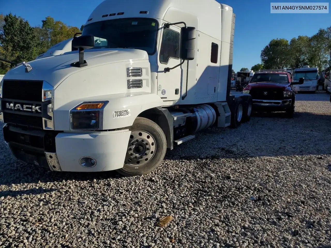 2022 Mack Anthem Semi Truck