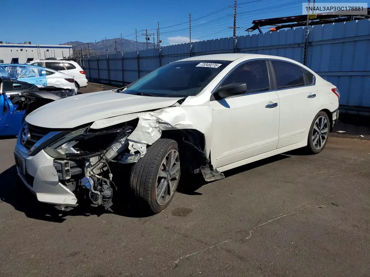 2016 Nissan Altima 2.5 SR