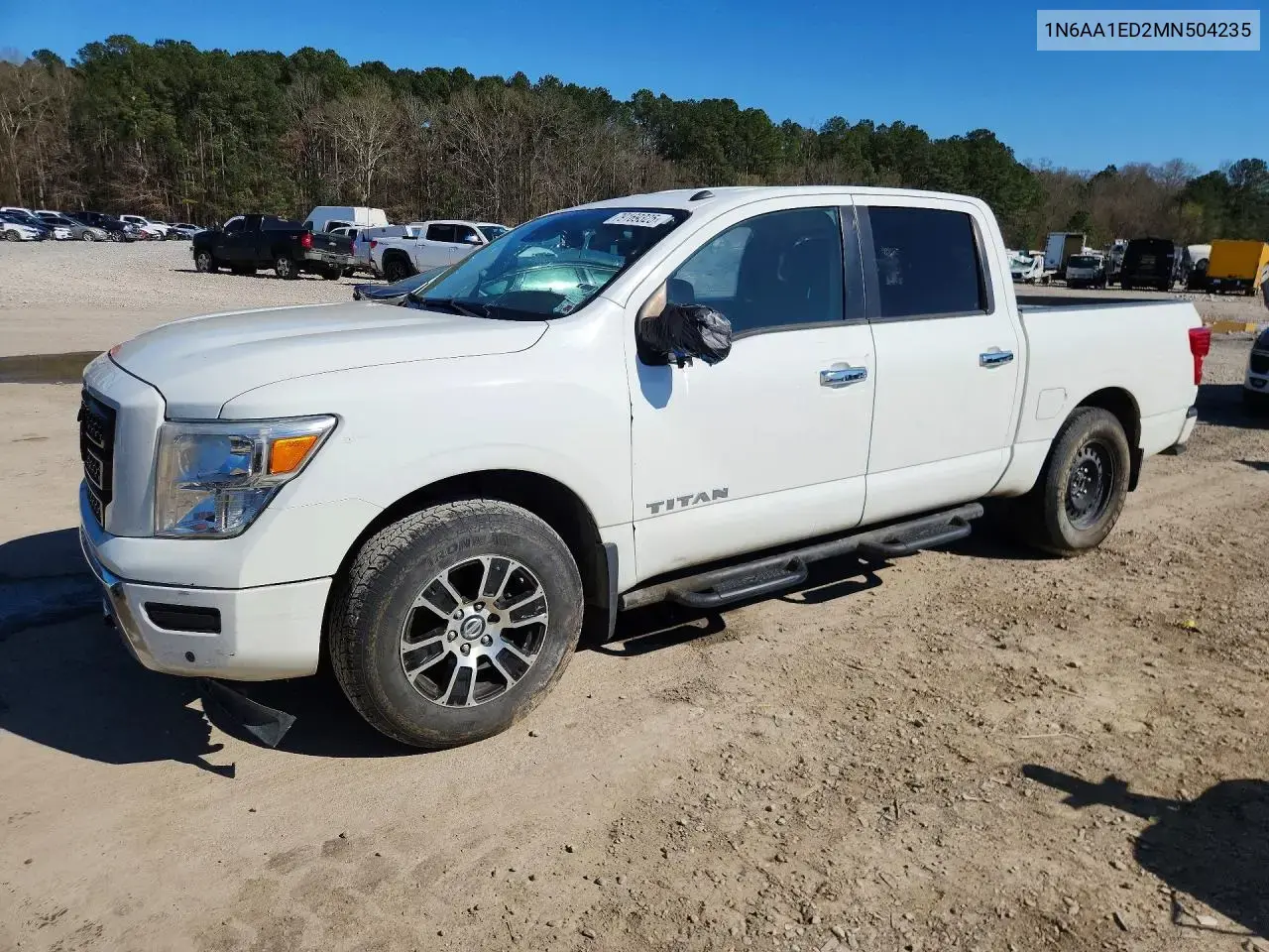 2021 Nissan Titan SV 4WD 5.6L V8 Crew Cab