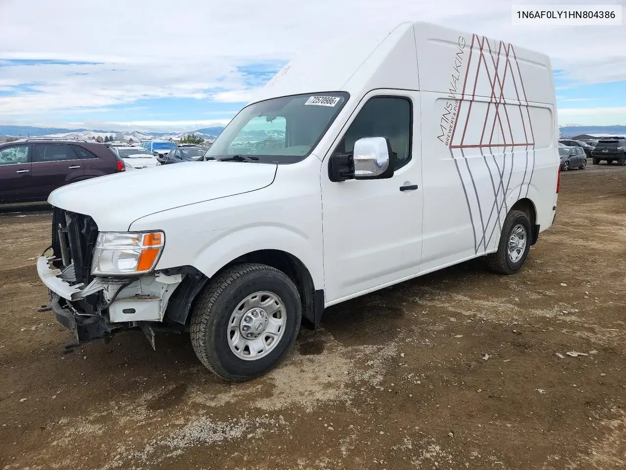 2017 Nissan Nv2500 Delivery Van