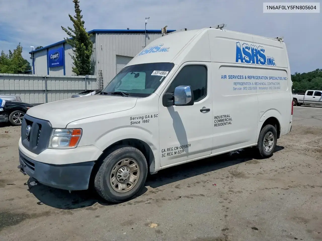 2015 Nissan Nv 3500 HD SV