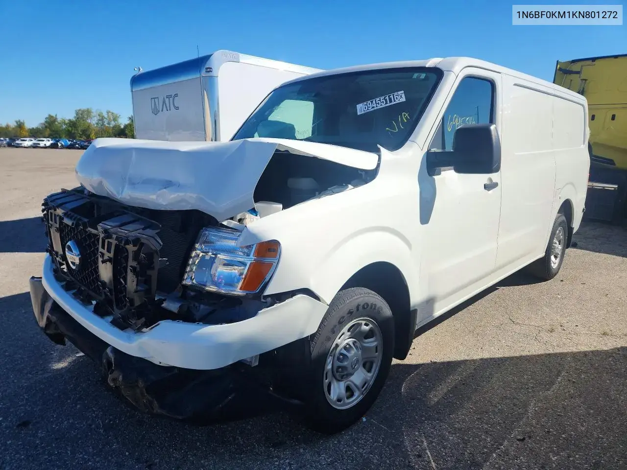 2019 Nissan Nv2500 Delivery Van
