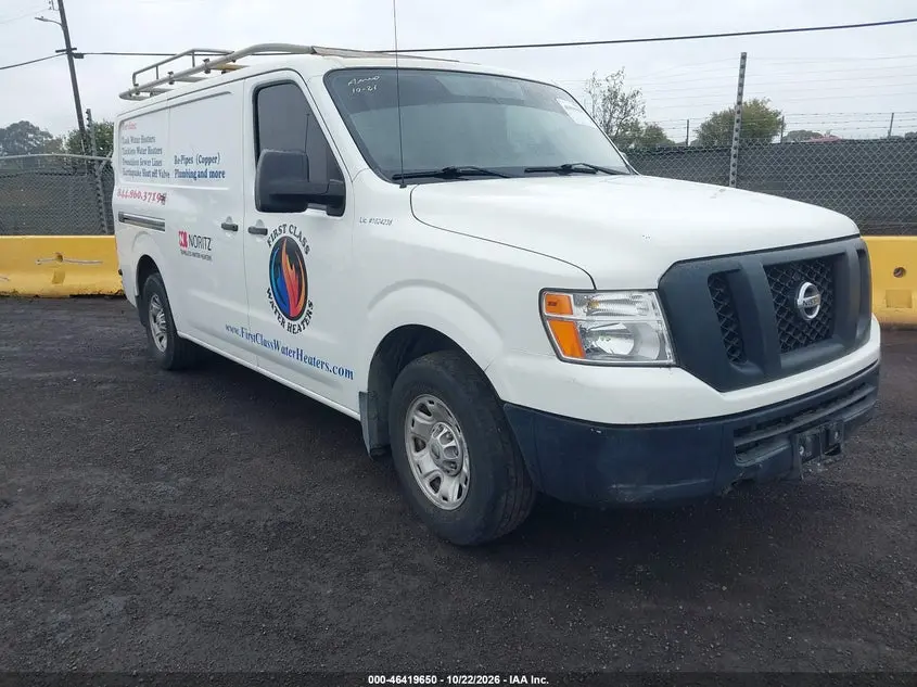 2019 Nissan Nv Cargo Nv2500 HD SV V6