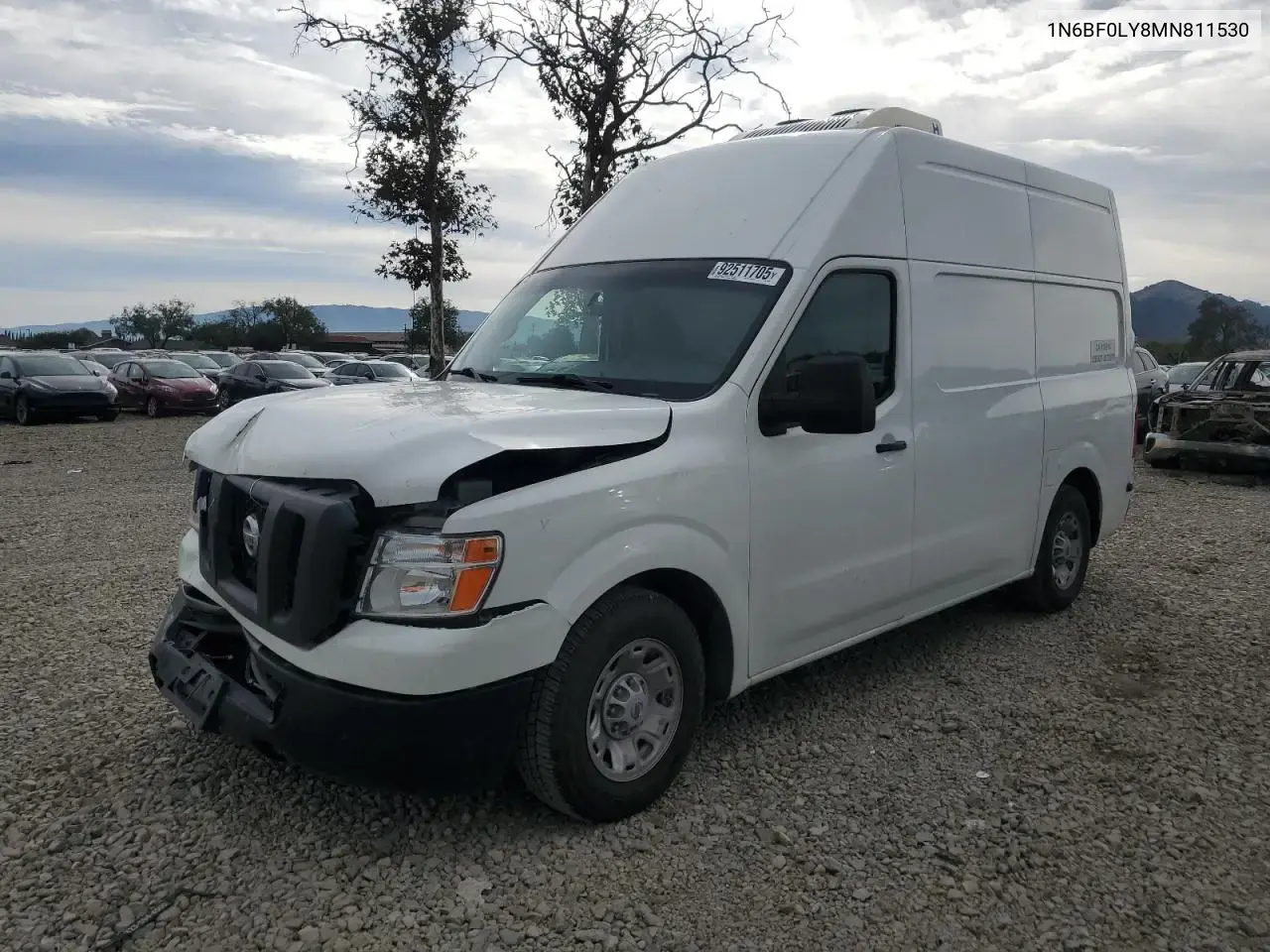 2021 Nissan Nv 2500 Delivery Van