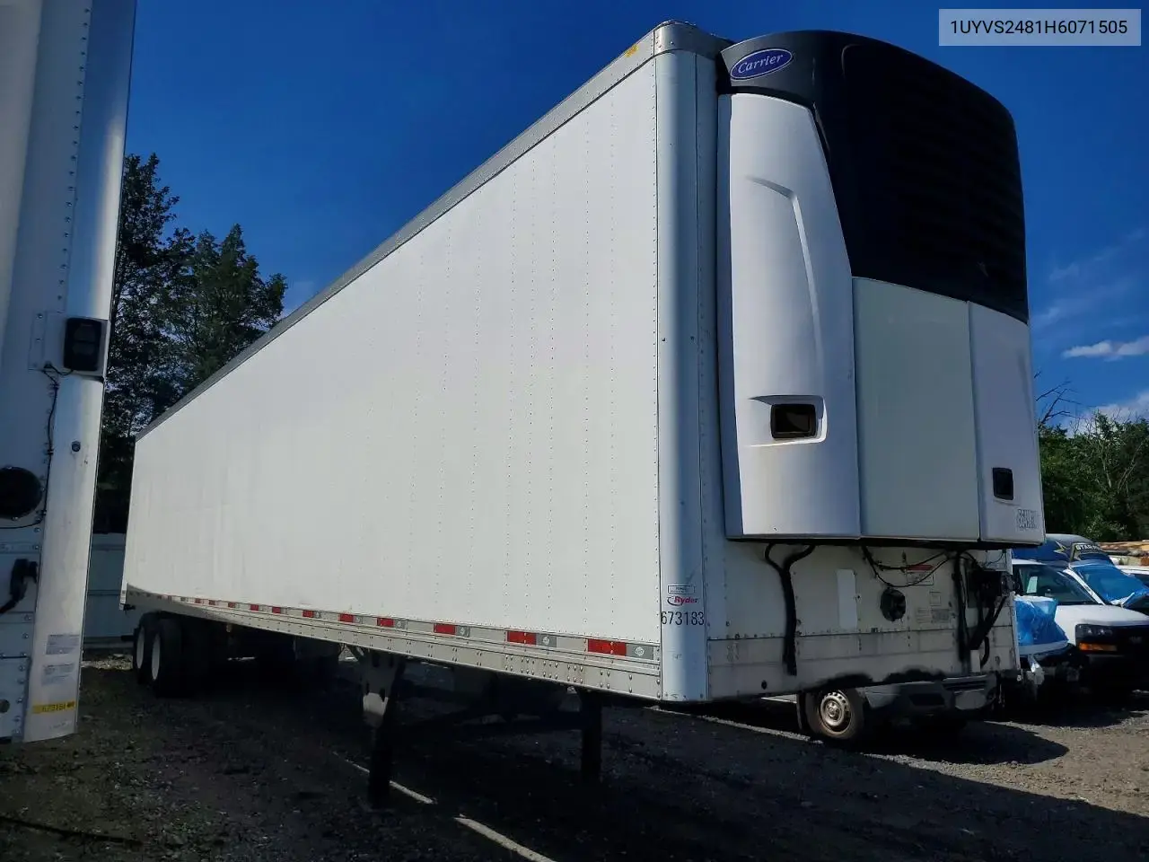 2017 Utility Vs2Ra Refrigerated Van Trailer