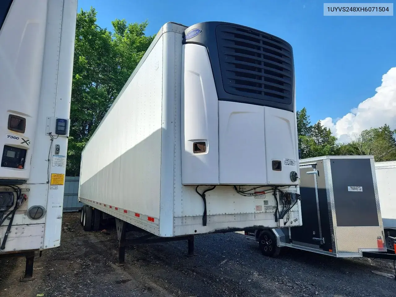 2017 Utility Vs2Ra Refrigerated Van Trailer