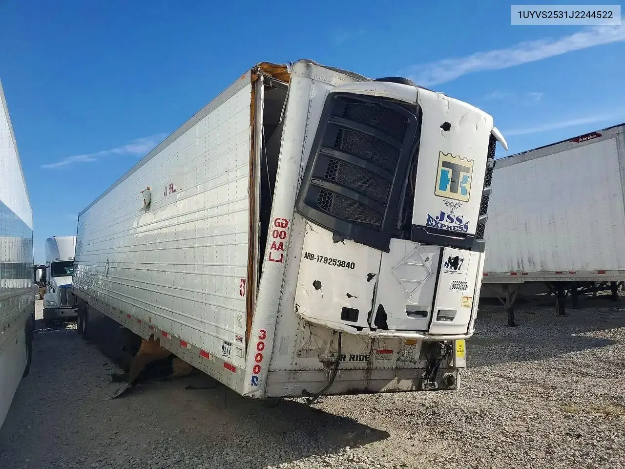 2018 Utility Refrigerated Van Trailer