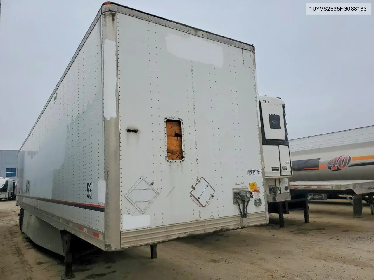 2015 Utility Vs2Dx Dry Van Trailer
