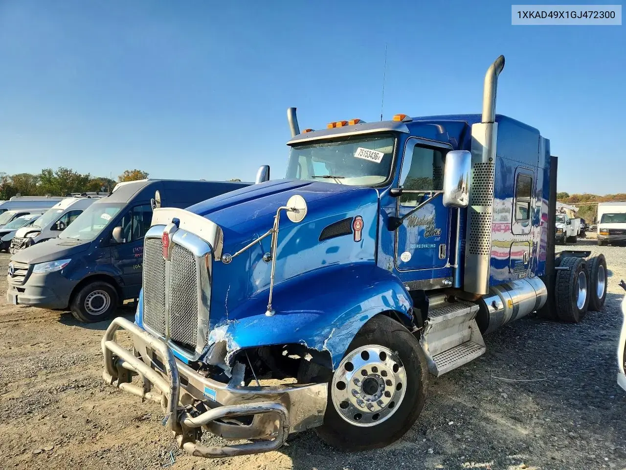 2016 Kenworth Construction T660