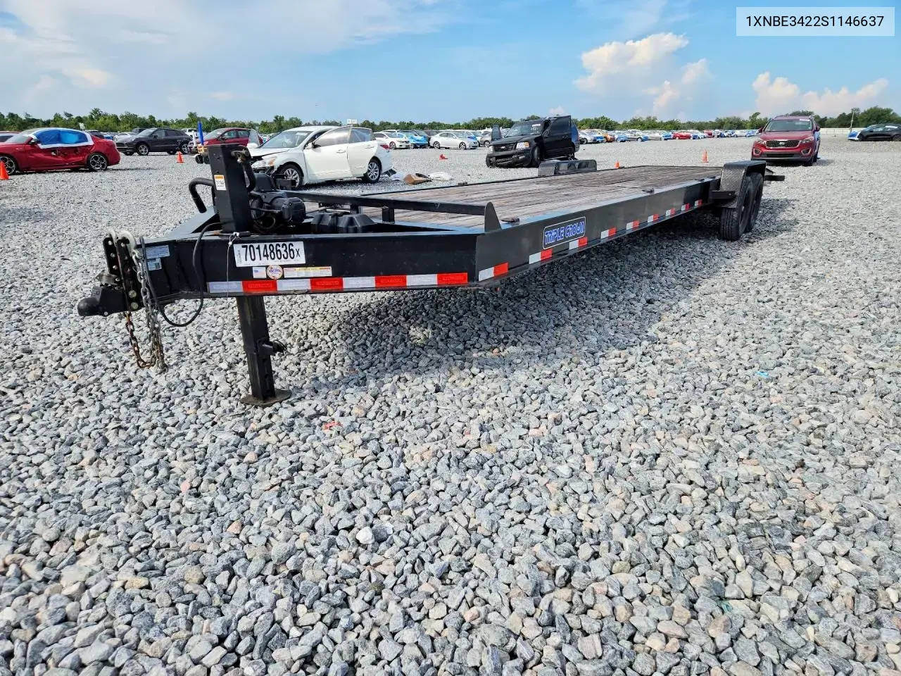 2025 Triple Crown Chwf7X34 Equipment Trailer